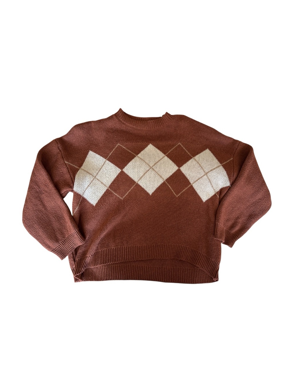 Taylor Swift “All Too Well” Music Video Brown Argyle Sweater